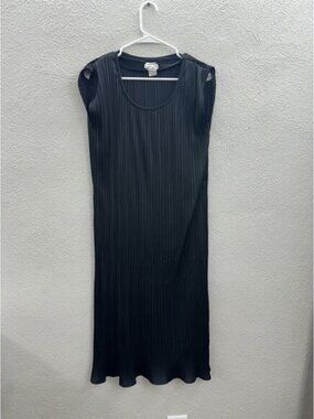 Trends by Jerrie Lurie Womens Dress Size Unknown Black Sleeveless Midi Vintage